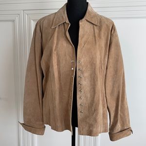 Coldwater Creek Suede Jacket